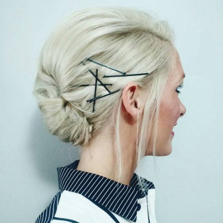 wear bobby pins